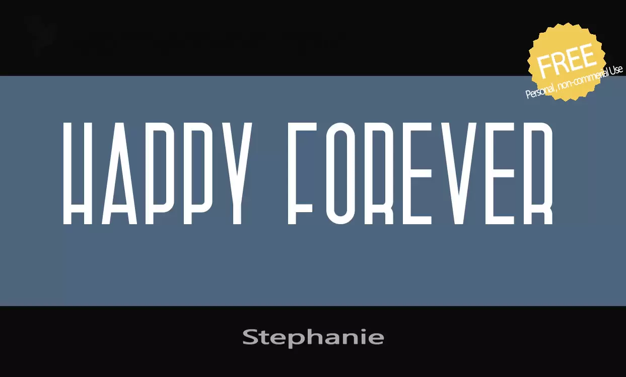 Sample of Stephanie