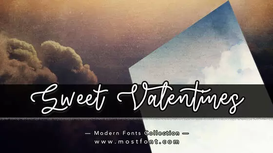 「Sweet-Valentines」字体排版图片