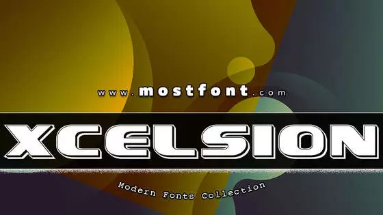 Typographic Design of Xcelsion-Punch