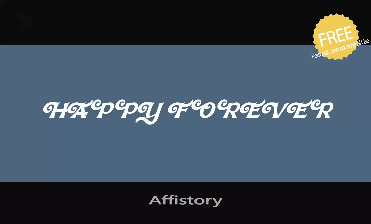 Sample of Affistory