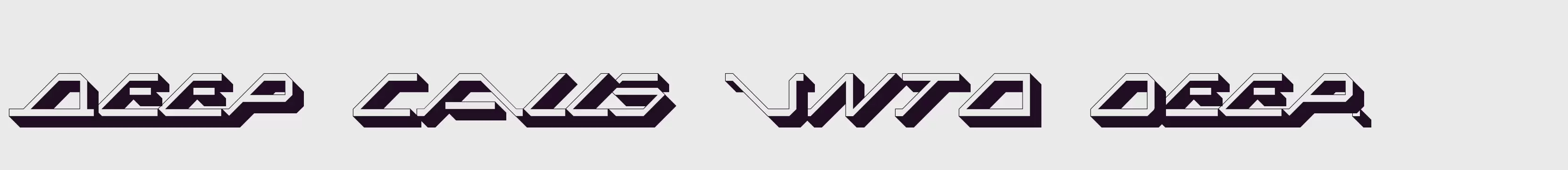 Preview Of MEGA SLANT LINE_3D