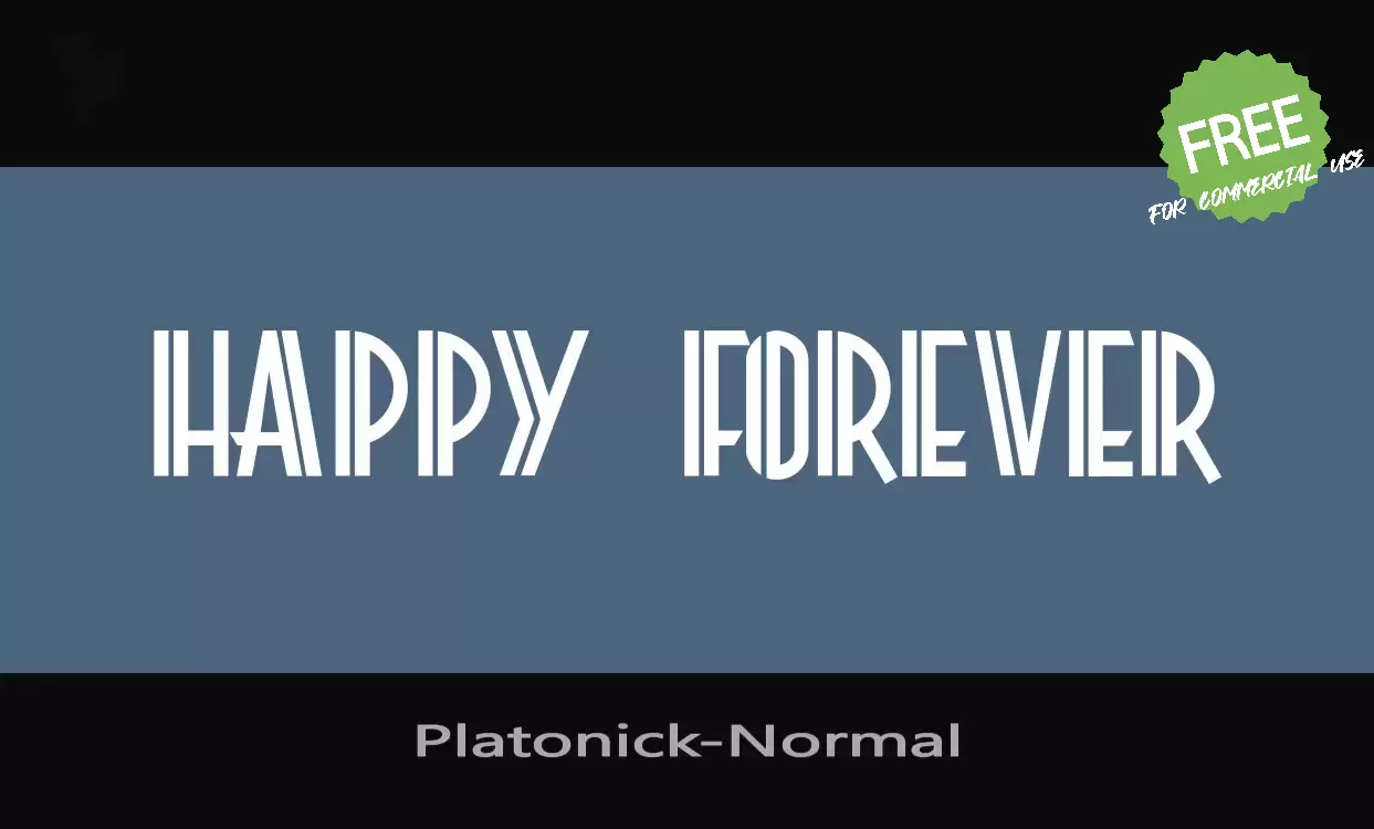 Sample of Platonick-Normal