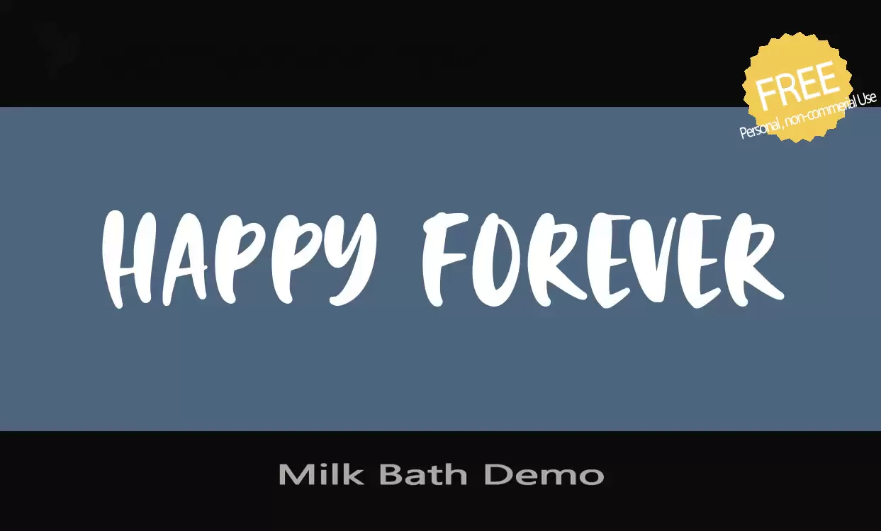 Sample of Milk-Bath-Demo