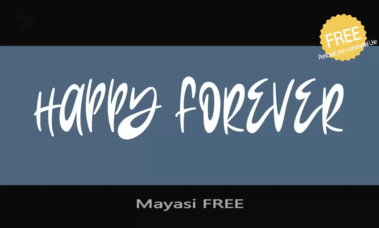 Sample of Mayasi-FREE