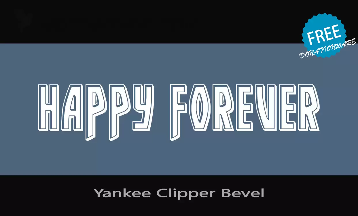 Sample of Yankee-Clipper-Bevel