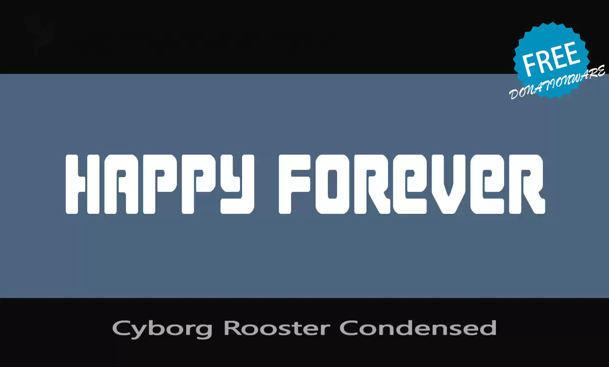 Sample of Cyborg-Rooster-Condensed