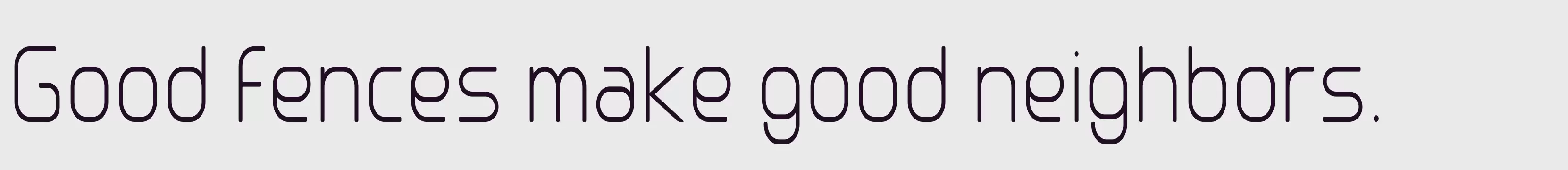 Preview Of ExtraLightCondensed