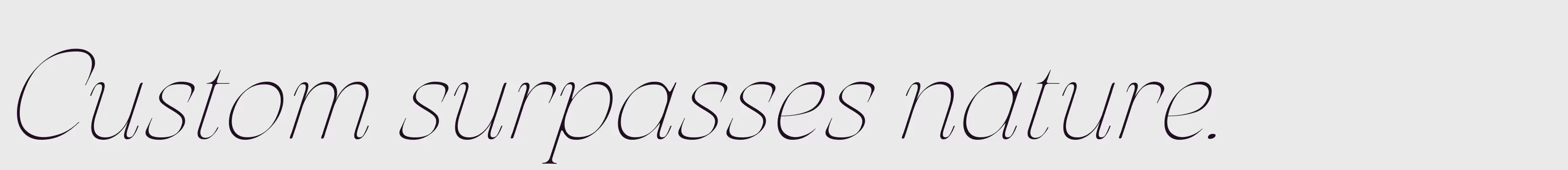 Preview Of ThinItalic