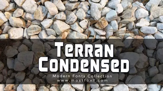 「Terran-Condensed」字体排版图片