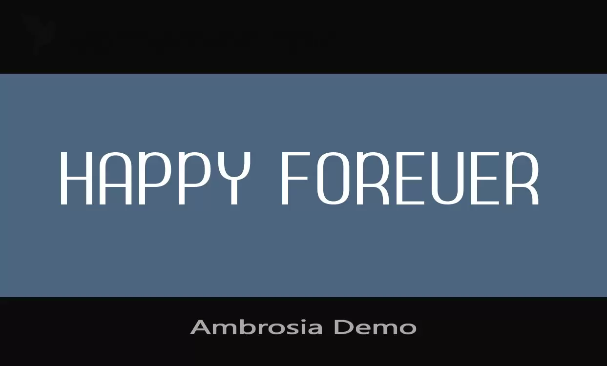 Sample of Ambrosia-Demo