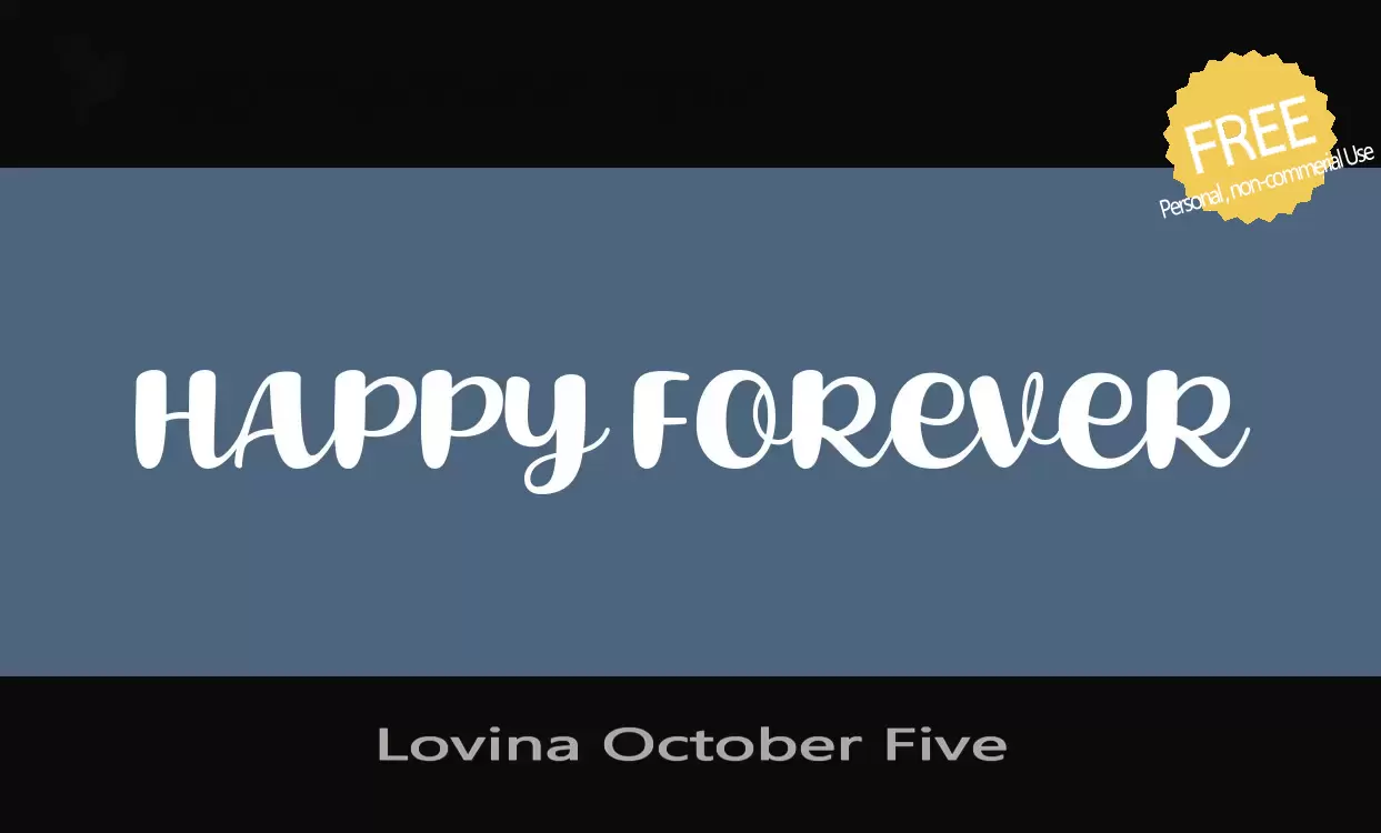 Sample of Lovina-October-Five