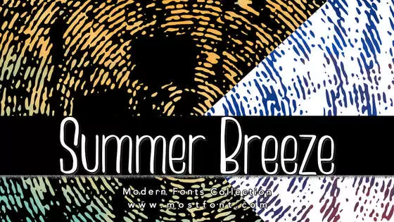 「Summer-Breeze」字体排版样式