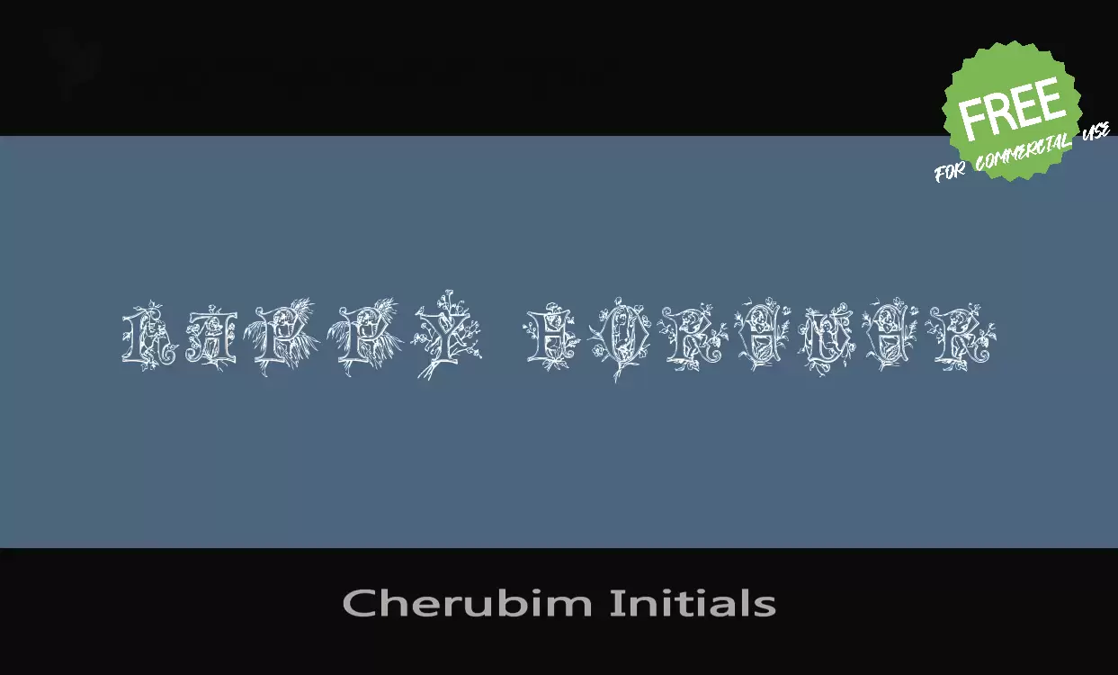 Sample of Cherubim-Initials