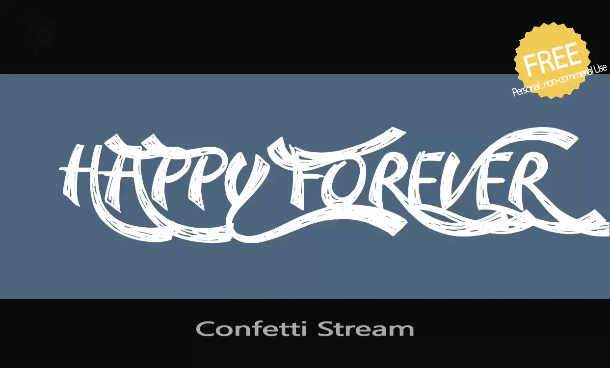 Sample of Confetti-Stream