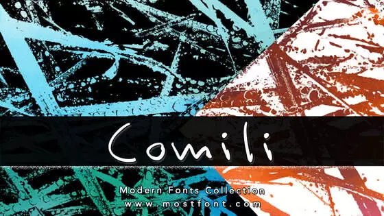 Typographic Design of Comili