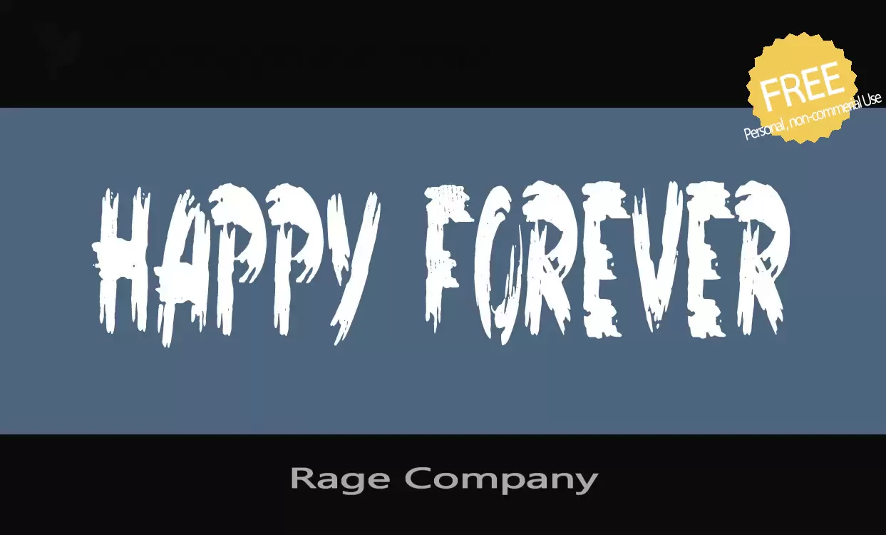 Sample of Rage-Company