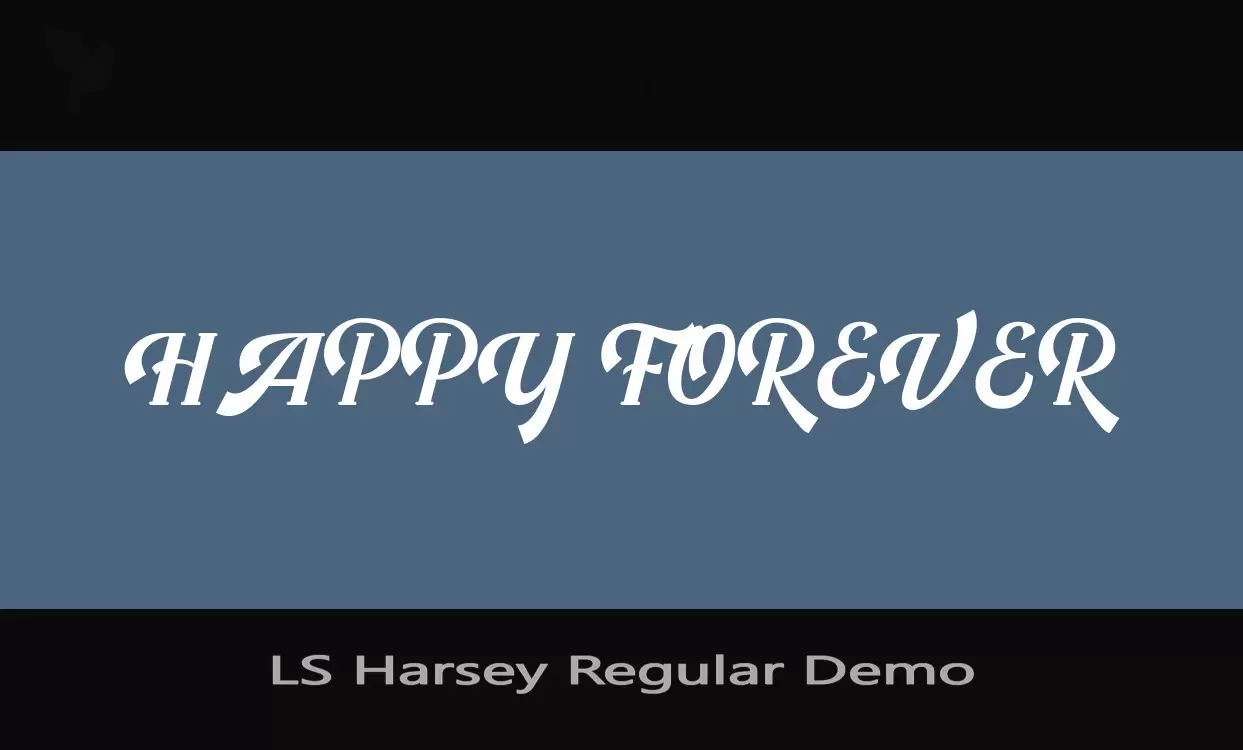 Sample of LS-Harsey-Regular-Demo