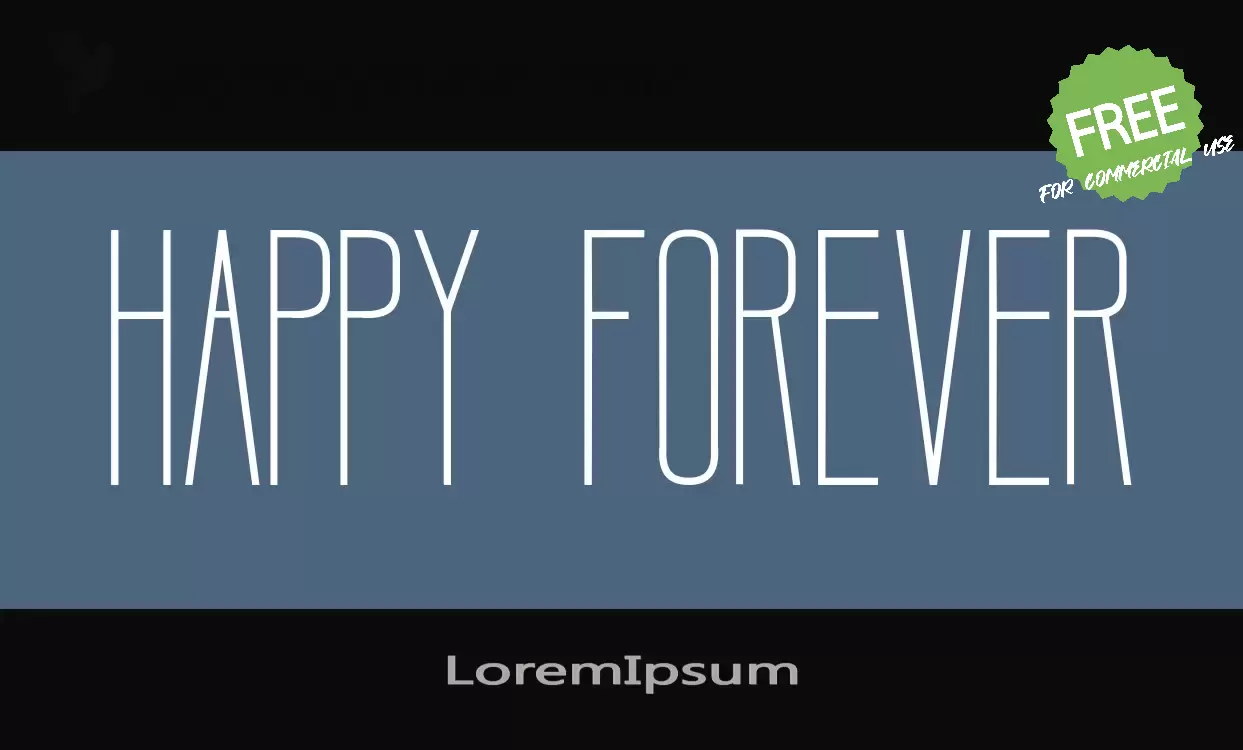 Sample of LoremIpsum