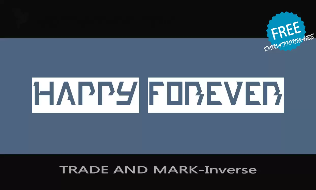 Sample of TRADE-AND-MARK-Inverse