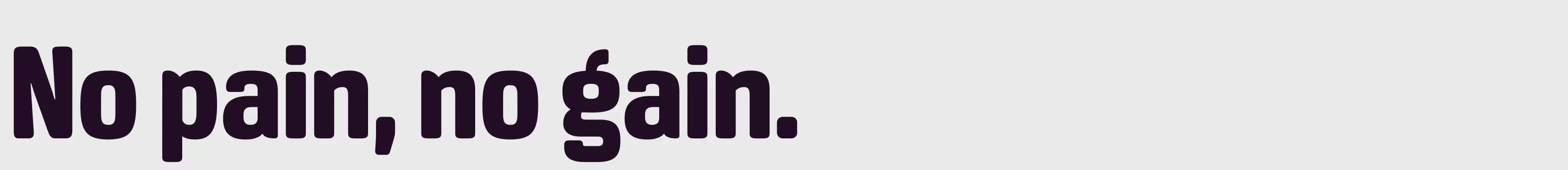 「Bold」字体效果图