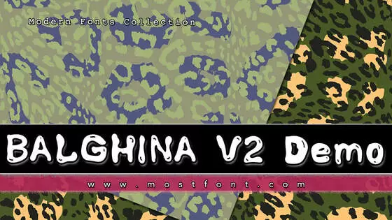 Typographic Design of BALGHINA-V2-Demo