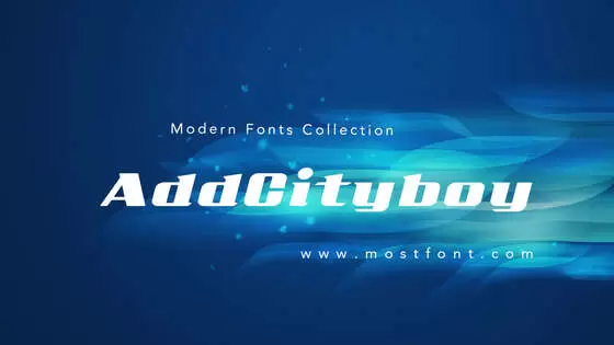 Typographic Design of AddCityboy