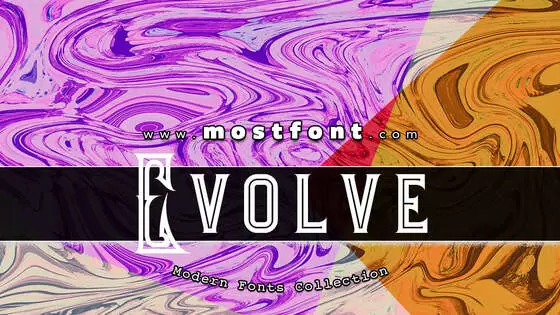 「Evolve-Inline」字体排版样式