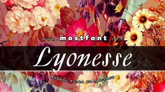 Typographic Design of Lyonesse™