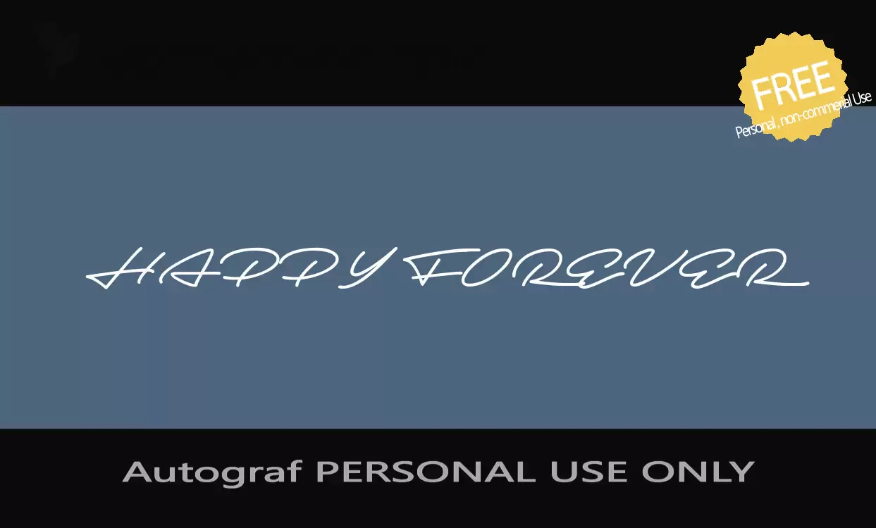 Sample of Autograf-PERSONAL-USE-ONLY