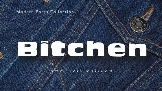 Typographic Design of Bitchen