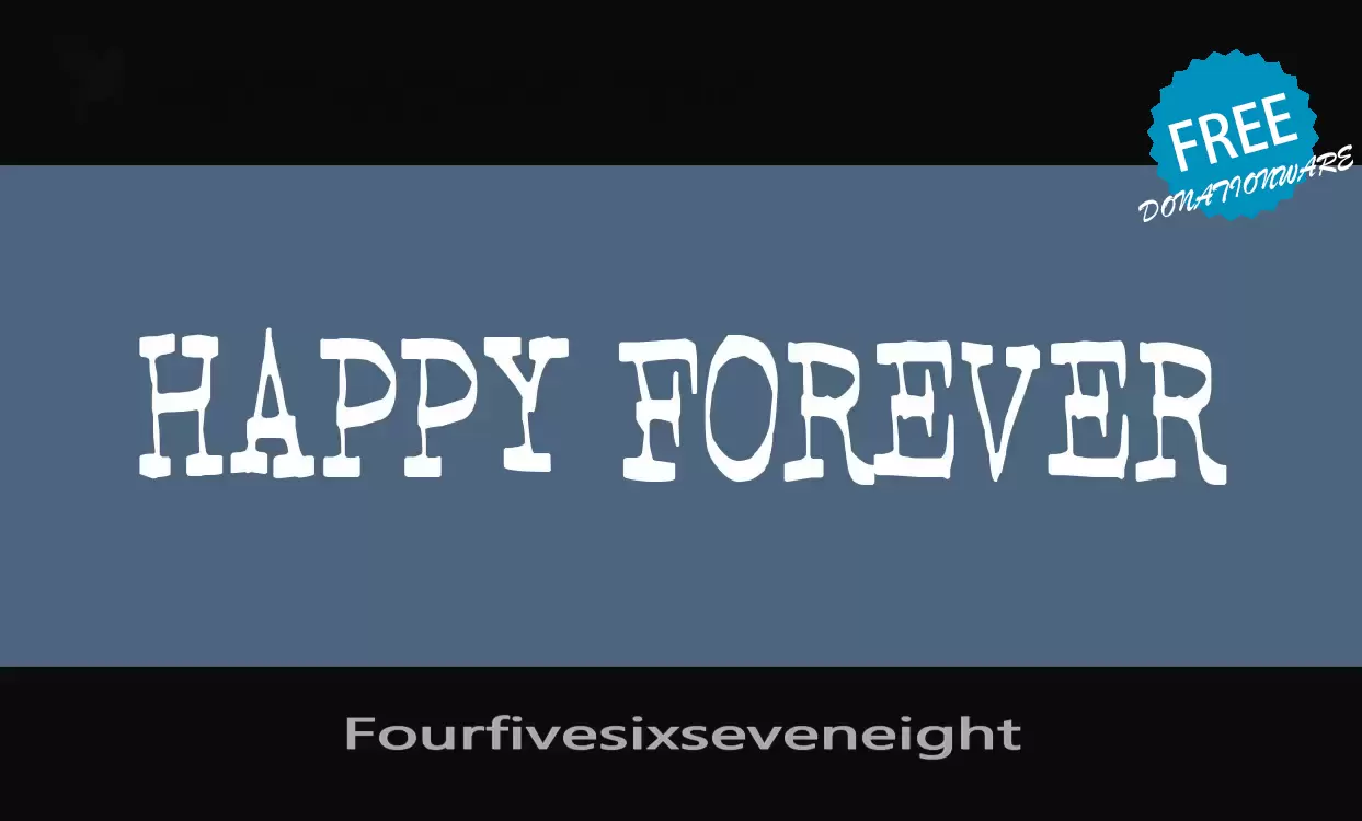 Sample of Fourfivesixseveneight