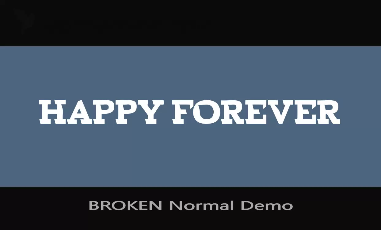 Sample of BROKEN-Normal-Demo