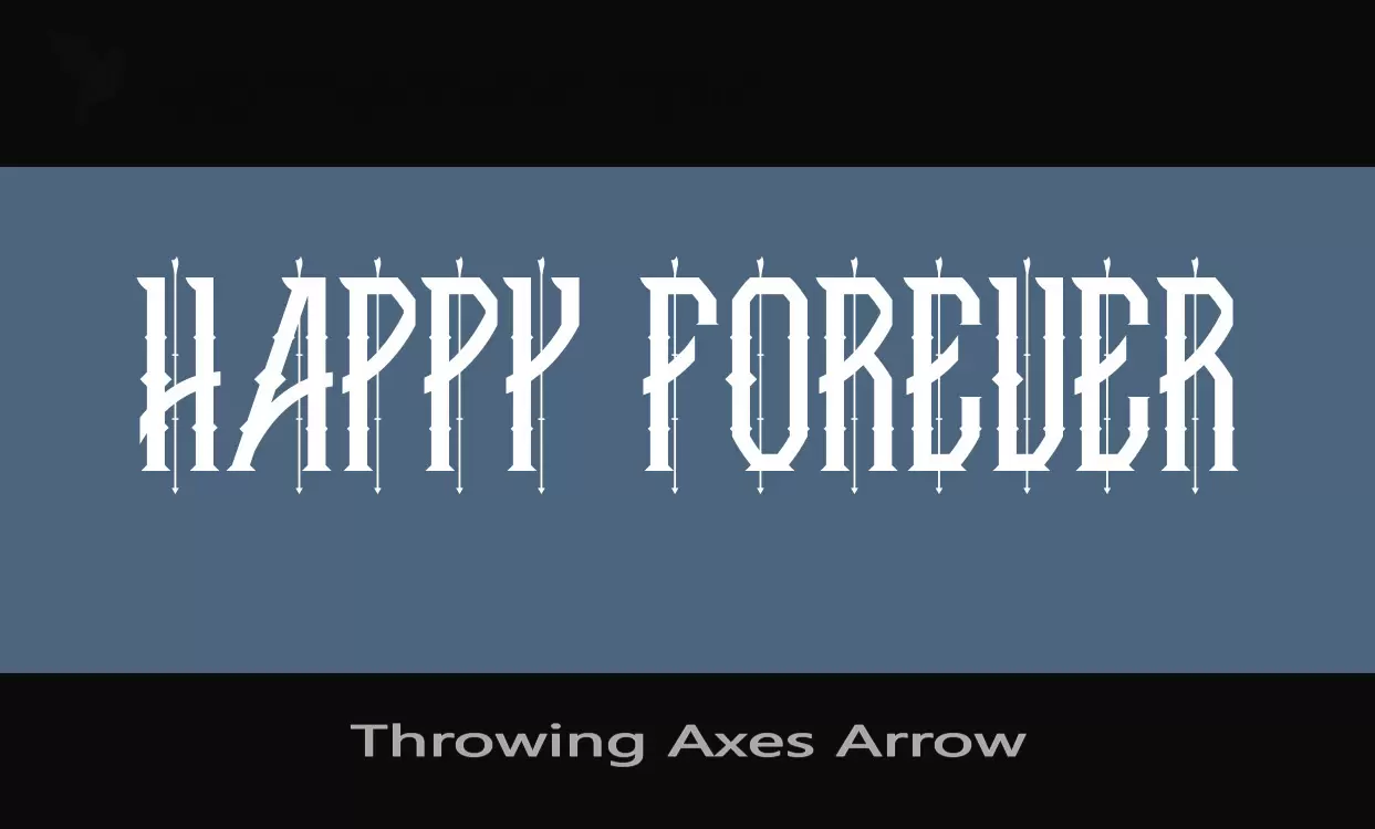 Sample of Throwing-Axes-Arrow