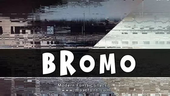 Typographic Design of BROMO