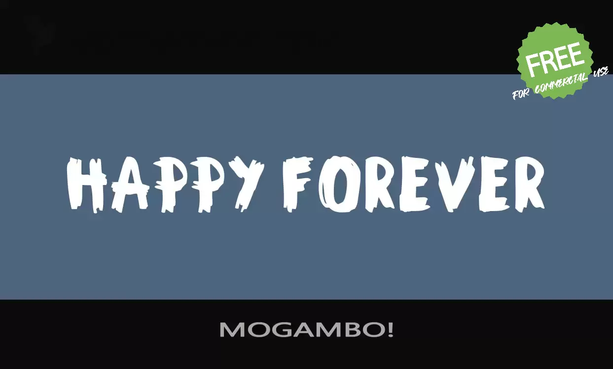 Sample of MOGAMBO!