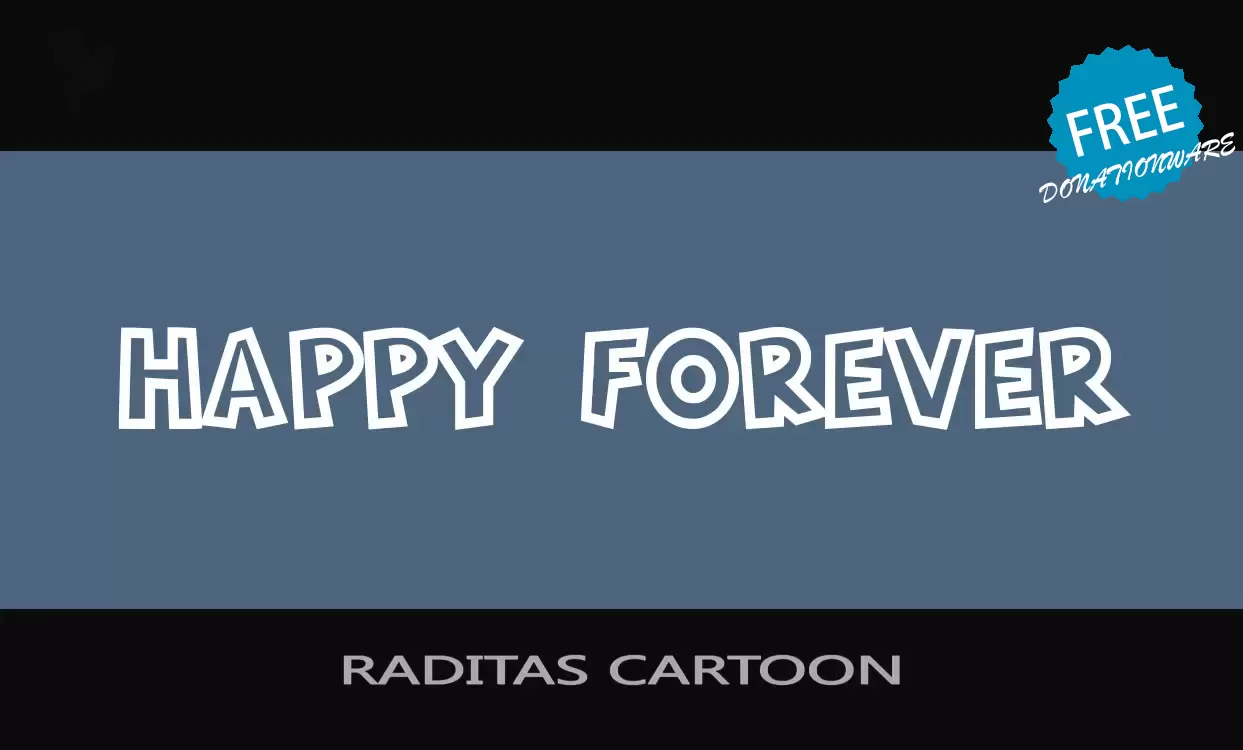 Sample of RADITAS-CARTOON