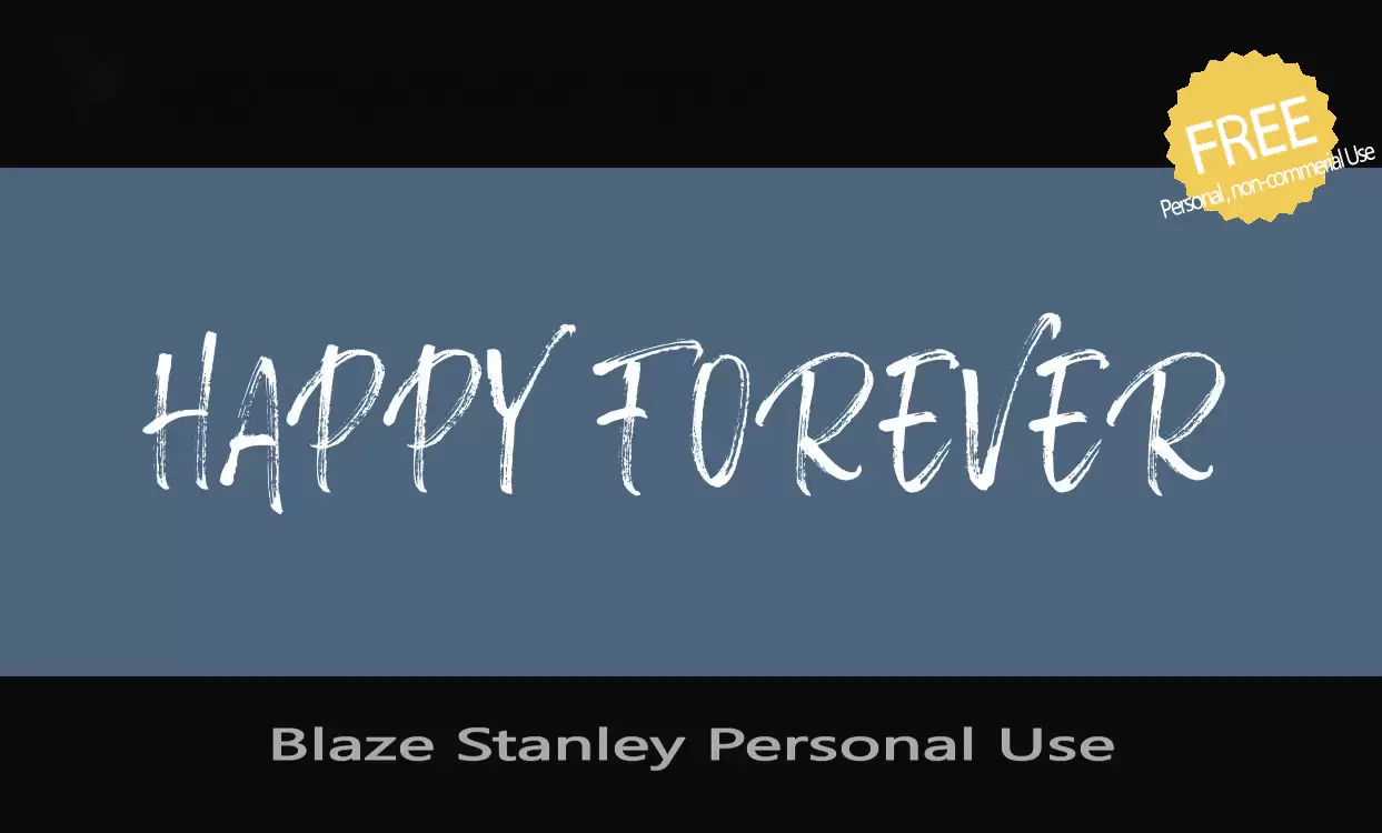 Sample of Blaze-Stanley-Personal-Use