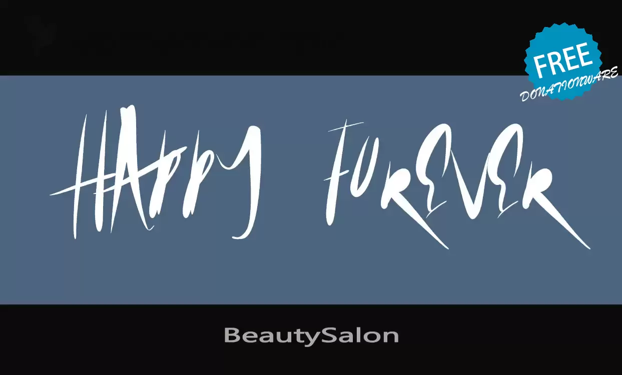 Sample of BeautySalon