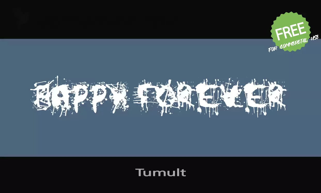 Sample of Tumult
