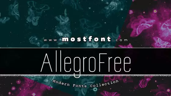 Typographic Design of Allegro