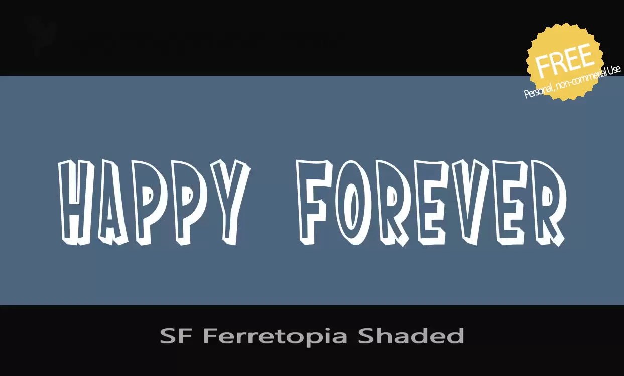 Sample of SF-Ferretopia-Shaded