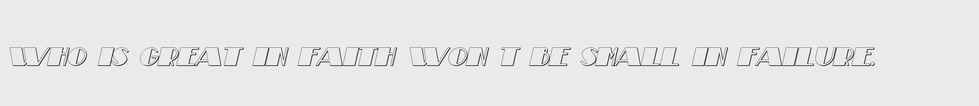 Preview Of Theatrical Shadow Bold Italic