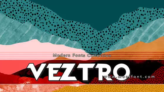 Typographic Design of VEZTRO