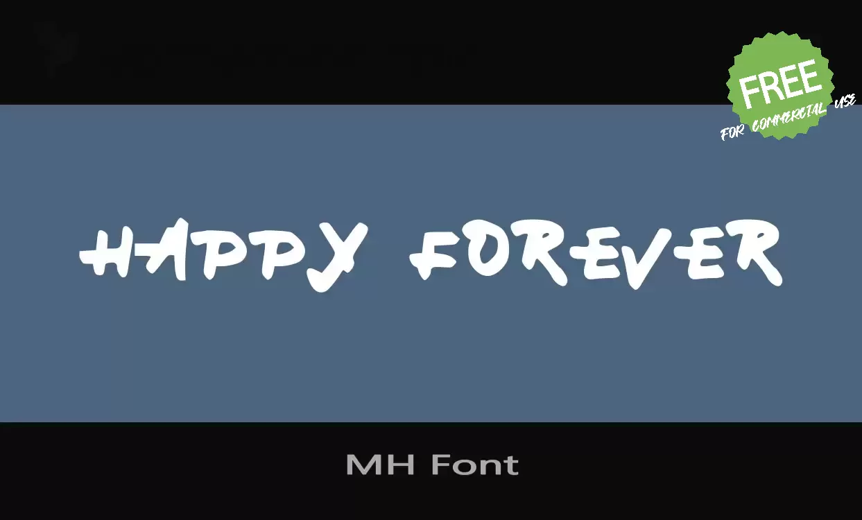 Sample of MH-Font