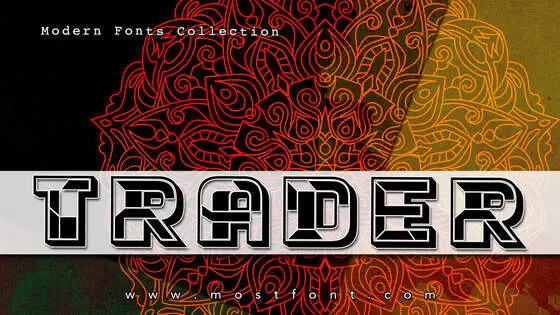 Typographic Design of Trader