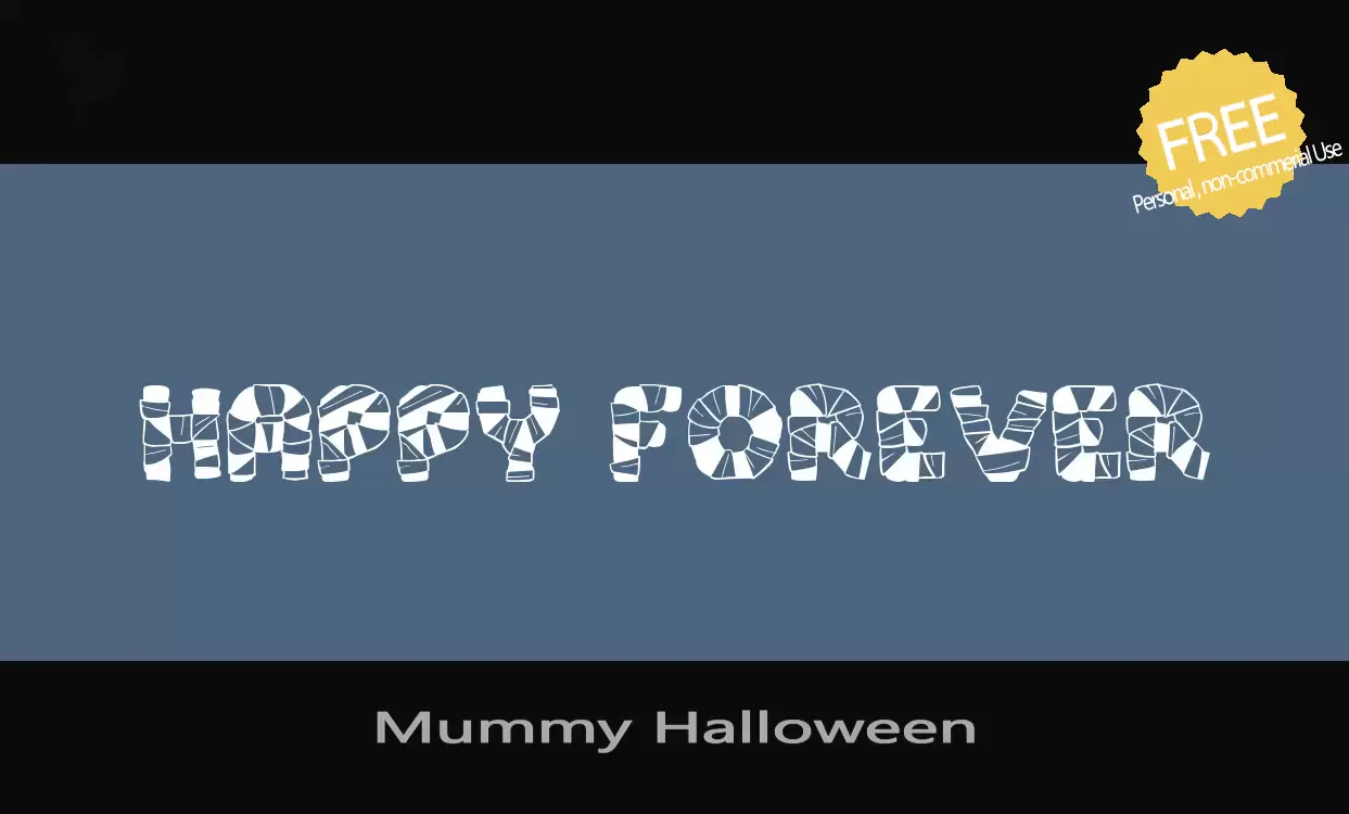 Sample of Mummy-Halloween