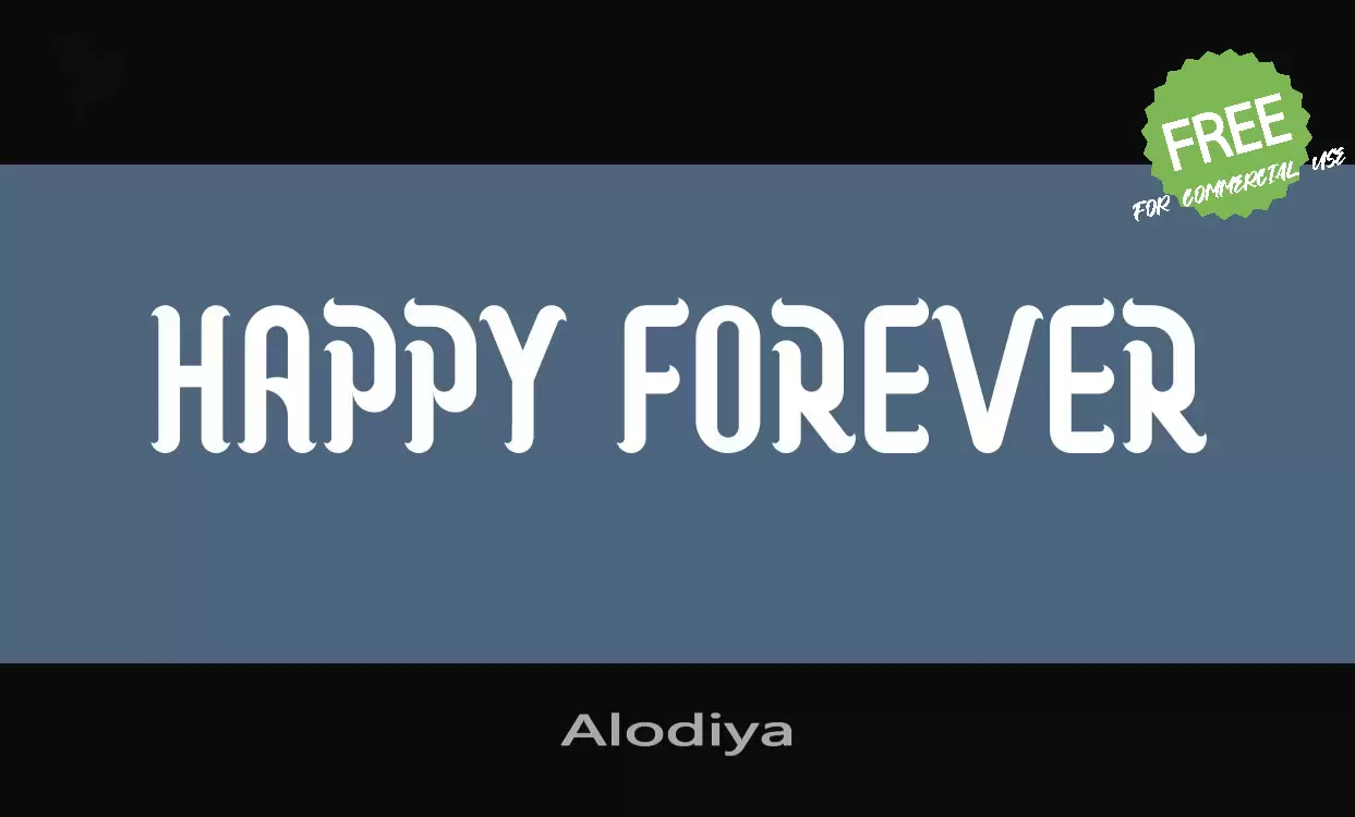 Sample of Alodiya