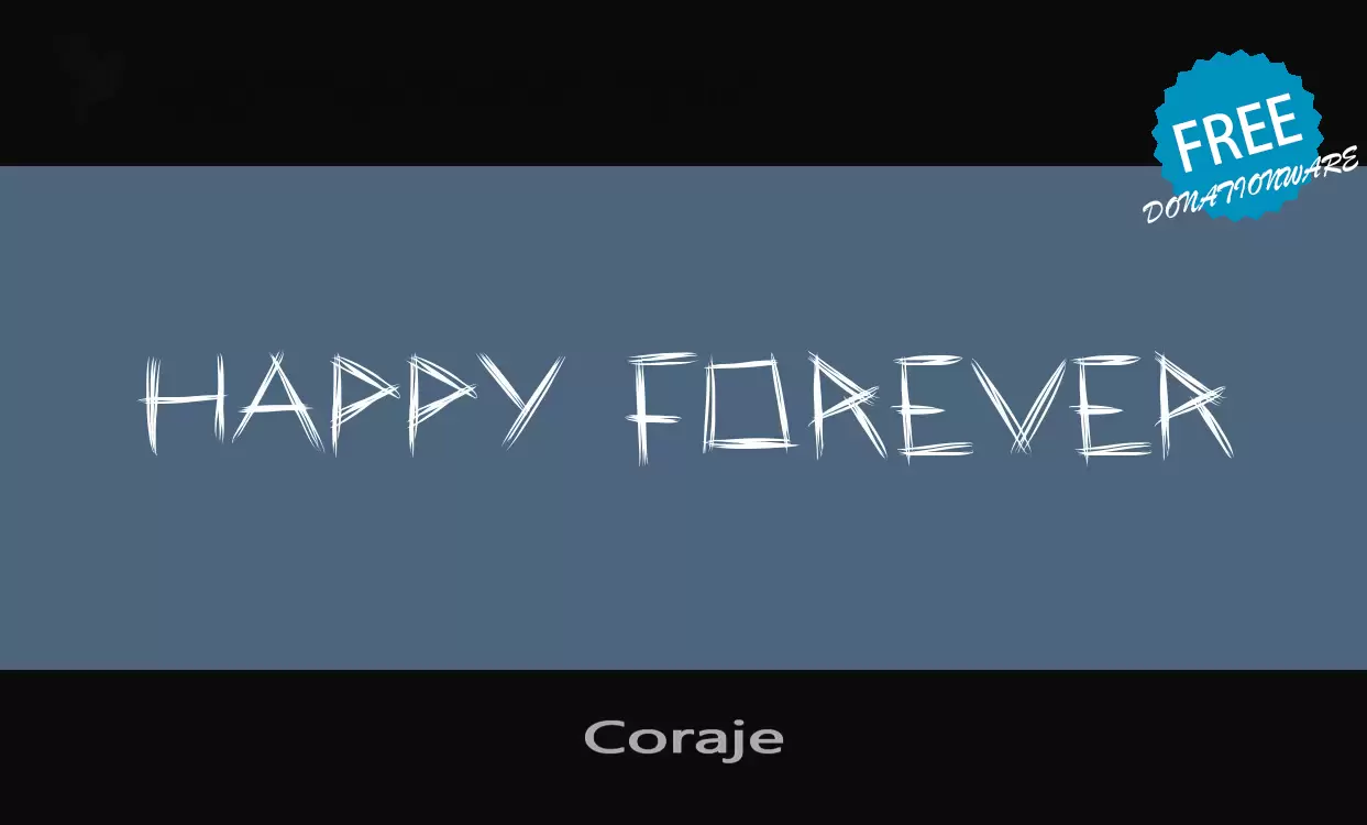 Sample of Coraje