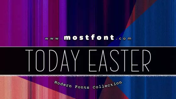 Typographic Design of Today-Easter