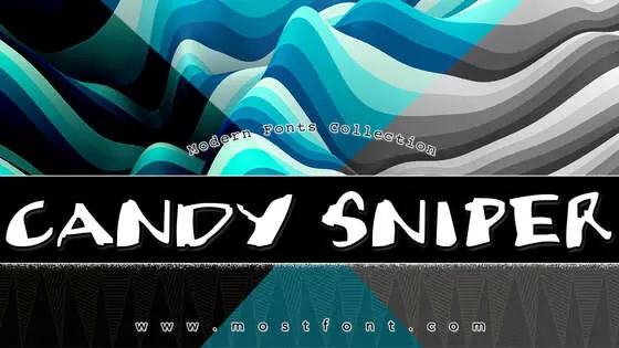 「Candy-Sniper」字体排版图片